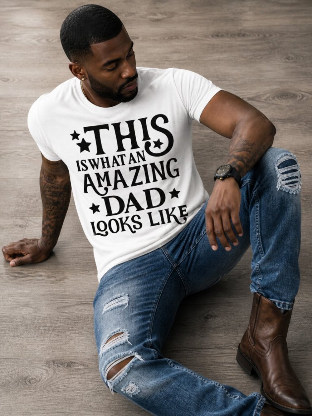 This is what an amazing dad looks like.